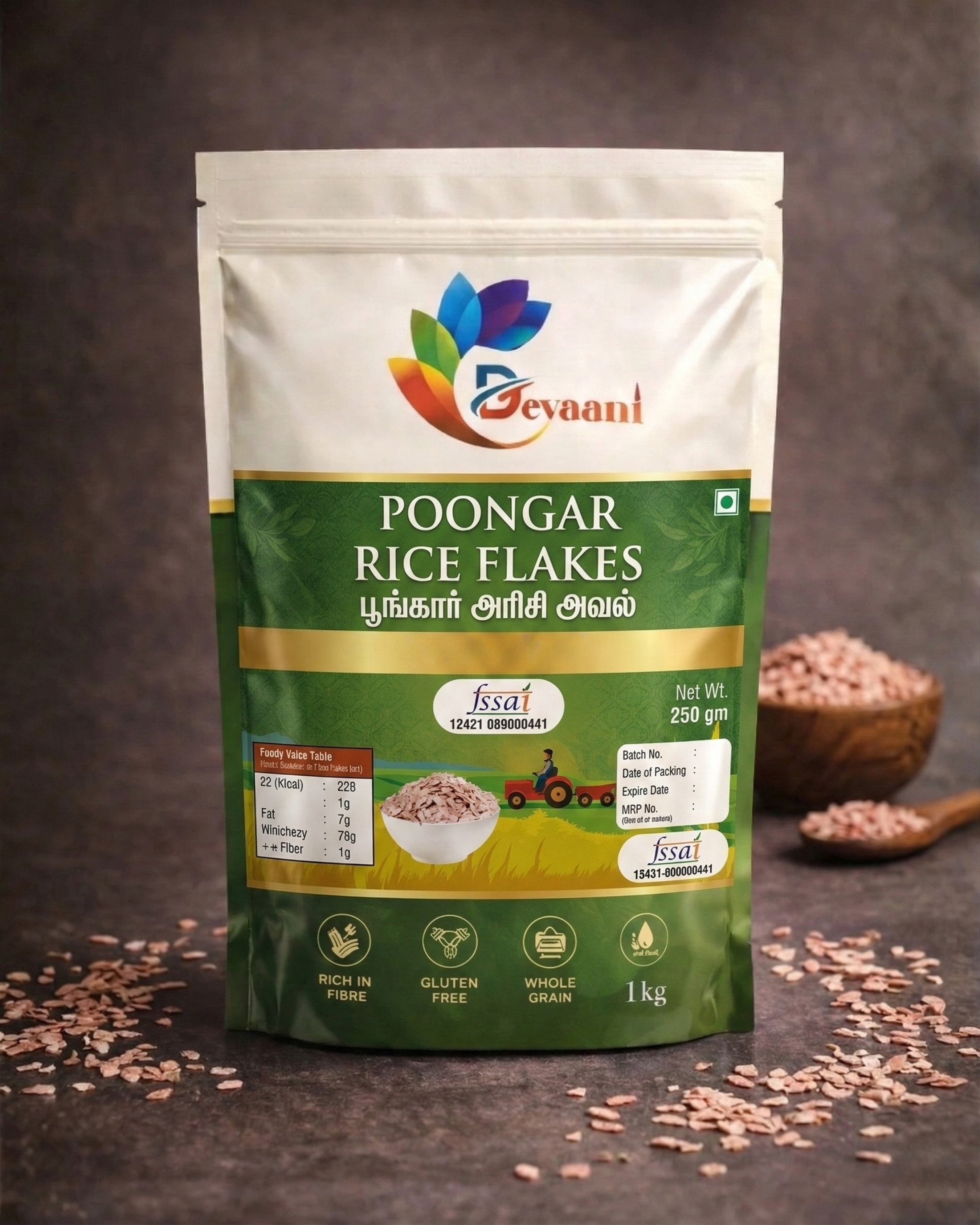 Devaani Poongar Rice Flakes