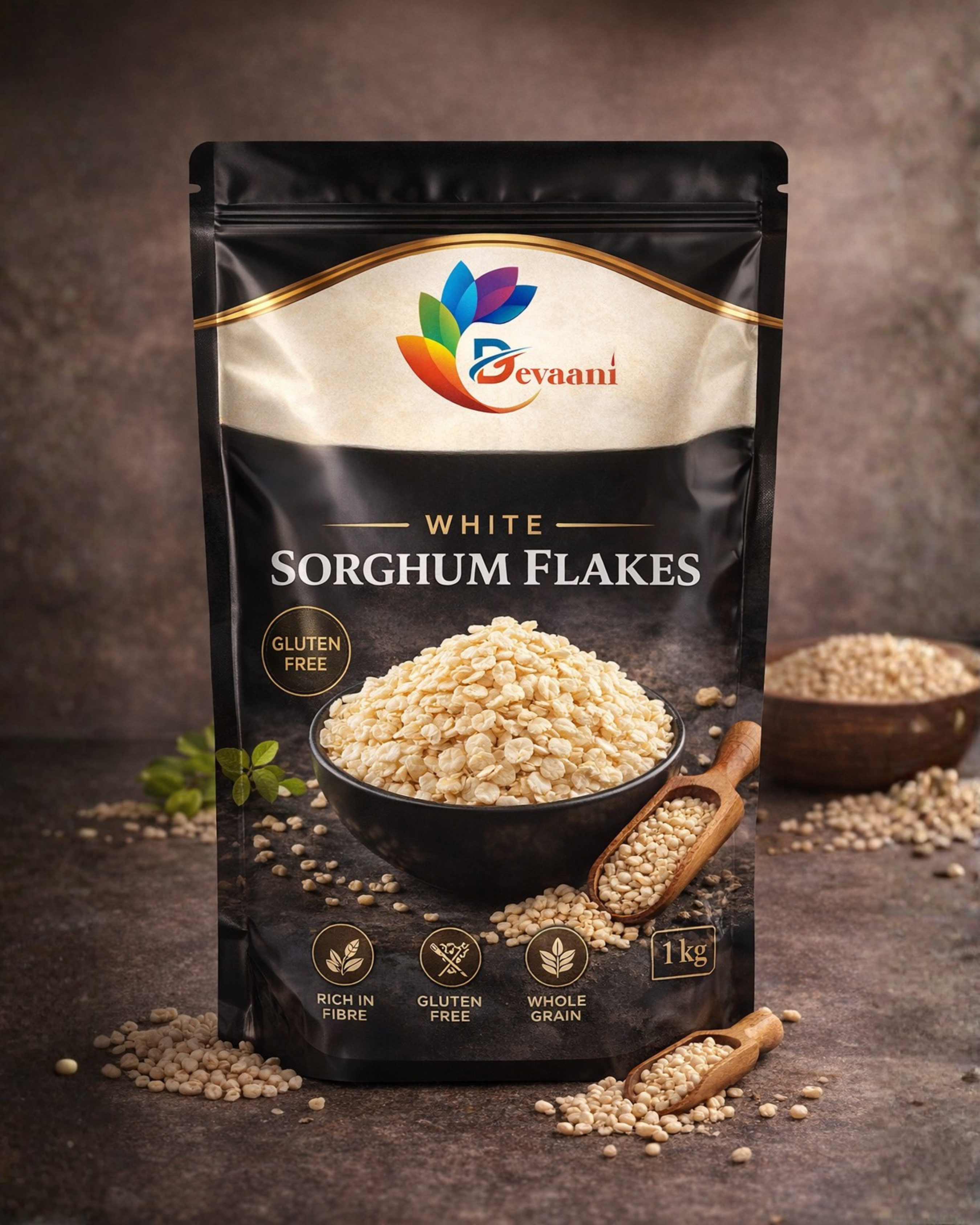 Devaani White Sorghum Flakes
